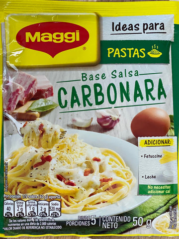 Base salsa Carbonara Maggi